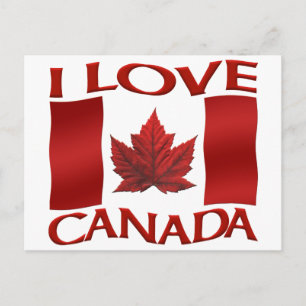 I Liebe Canada Souvenirkarten Kanada Art Cards Postkarte
