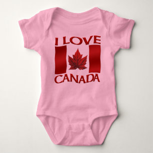 I Liebe Canada Strampler Baby Canada One-Piece Shi