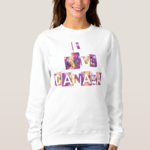 I Liebe Canada Women's Basic Sweatshirt