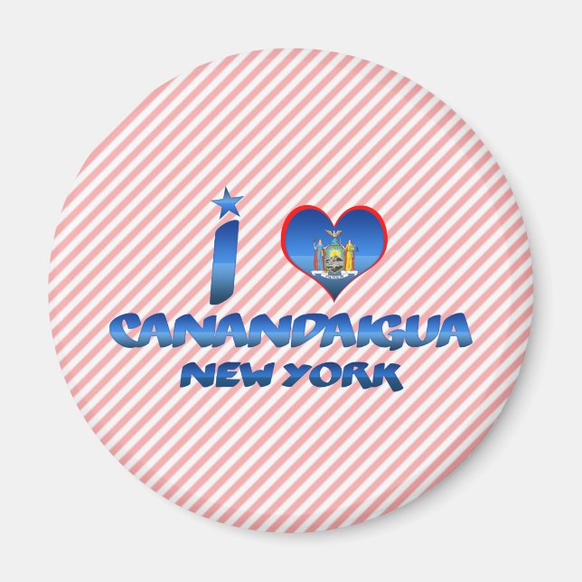 I Liebe Canandaigua, New York Magnet (Vorne)