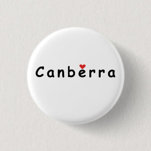 I Liebe Canberra Button