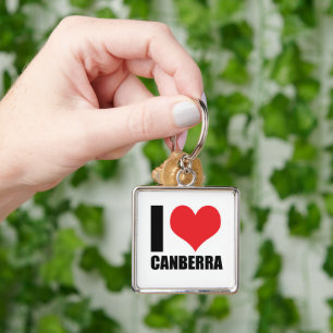 I Liebe Canberra Schlüsselanhänger