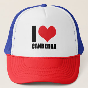 I Liebe Canberra Truckerkappe
