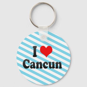 I Liebe Cancun, Mexiko Schlüsselanhänger