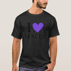 I Liebe Cancun Mexiko Urlaub 1 T-Shirt