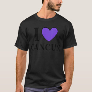 I Liebe Cancun Mexiko Urlaub 1 T-Shirt