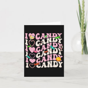 I Liebe Candy Halloween-Party Niedlich Trick oder Karte