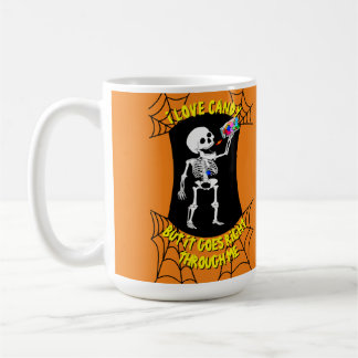 I Liebe Candy Skeleton Tasse