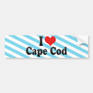 I Liebe-Cape Cod Autoaufkleber
