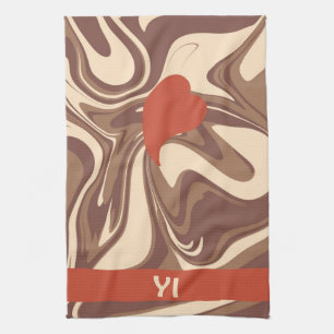 I Liebe Cappuccino Küchentücher