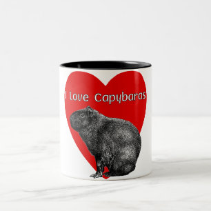 I Liebe Capybara Tasse