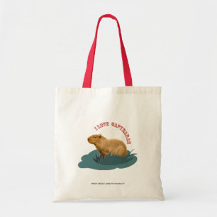 I Liebe Capybaras Tragetasche