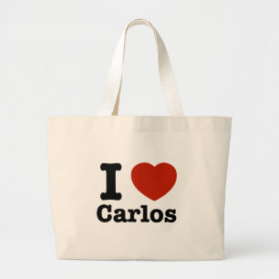 I Liebe Carlos Jumbo Stoffbeutel