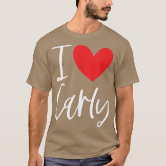 I Liebe Carly Name Personalisiert Girl Beste Freun T-Shirt