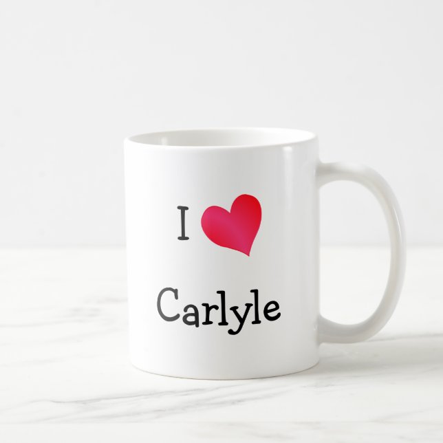 I Liebe Carlyle Tasse (Rechts)