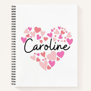 I Liebe Caroline Notizbuch