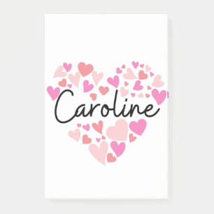 I Liebe Caroline Post-it Klebezettel