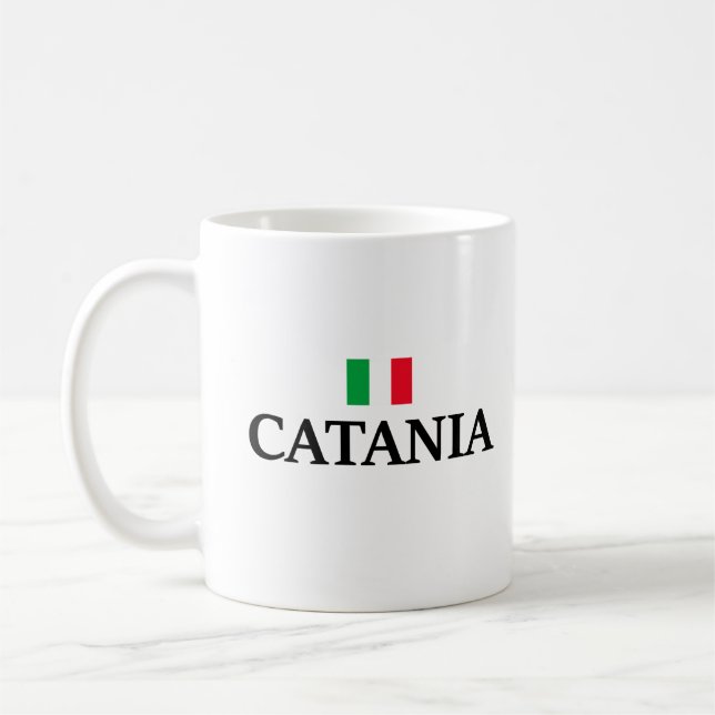 I Liebe Catania Italien Kaffeetasse (Links)