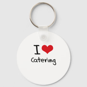 I LIEBE CATERING SCHLÜSSELANHÄNGER