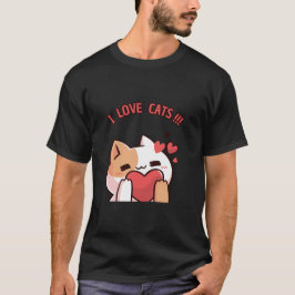 I LIEBE CATS T - SHIRT