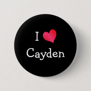 I Liebe Cayden Button