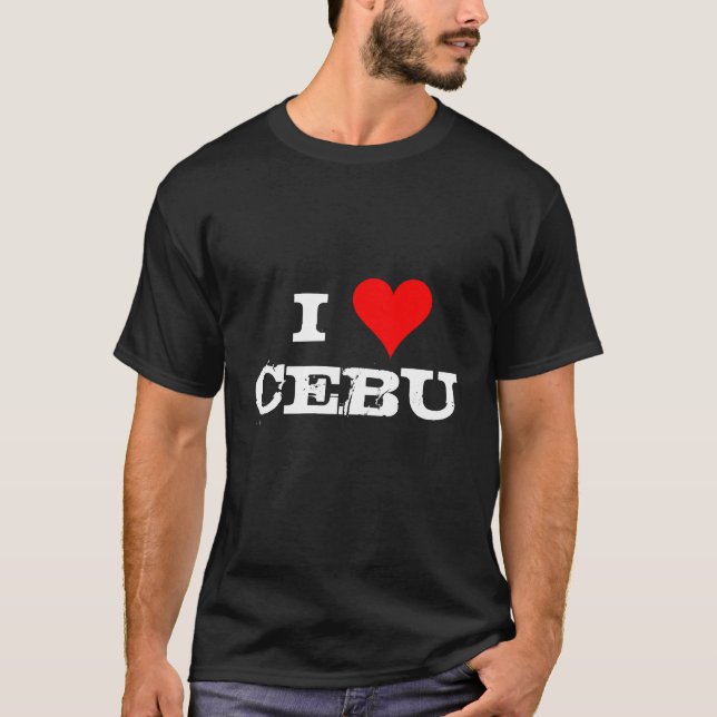 I Liebe Cebu T-Shirt (Vorderseite)