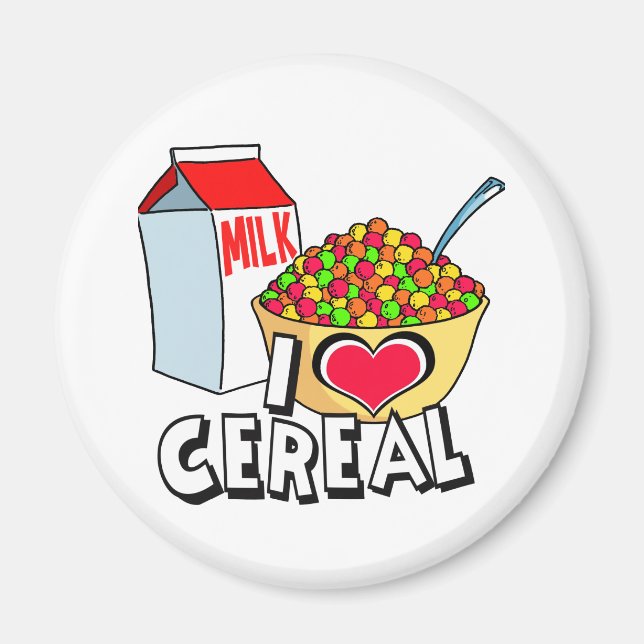 I LIEBE CEREAL MAGNET (Vorne)