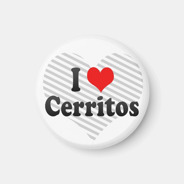 I Liebe Cerritos, Staaten Magnet (Vorne)