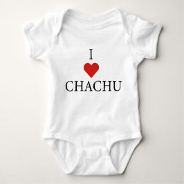 I LIEBE CHACHU Baby Bodysuit Strampler
