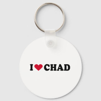 I LIEBE CHAD SCHLÜSSELANHÄNGER