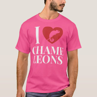 I Liebe Chameleons Veiled Panther Chamaeleonidae C T-Shirt