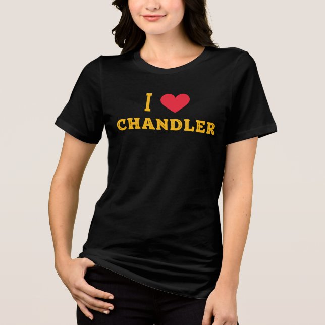 i Liebe Chandler, Arizona Tri-Blend Shirt (Vorderseite)