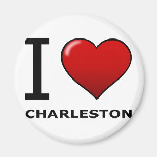 I LIEBE CHARLESTON, SC - SOUTH CAROLINA MAGNET