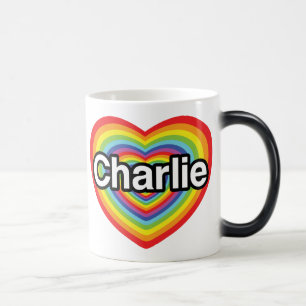 I Liebe Charlie: Regenbogenherz Verwandlungstasse