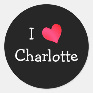I Liebe Charlotte Sticker