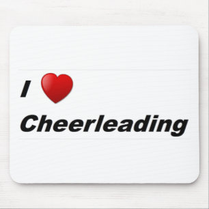 I Liebe Cheerleader Mousepad