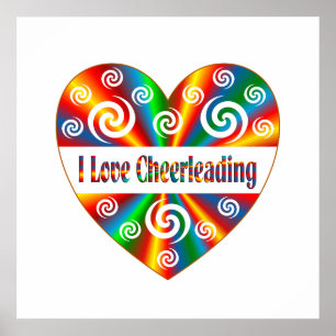 I Liebe Cheerleader Poster
