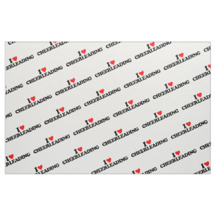 I LIEBE CHEERLEADING STOFF