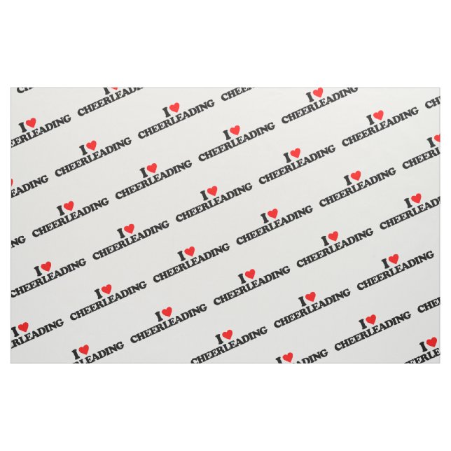 I LIEBE CHEERLEADING STOFF (Fat Quarter (45,7 x 55,9 cm))