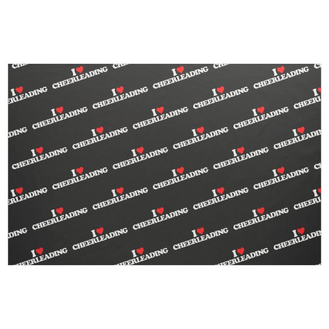 I LIEBE CHEERLEADING STOFF (Fat Quarter (45,7 x 55,9 cm))