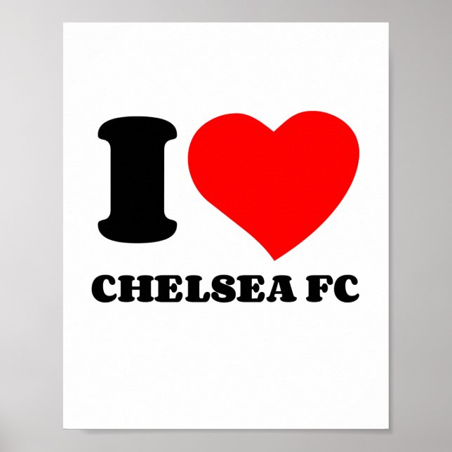 I LIEBE CHELSEA FC POSTER (Vorne)