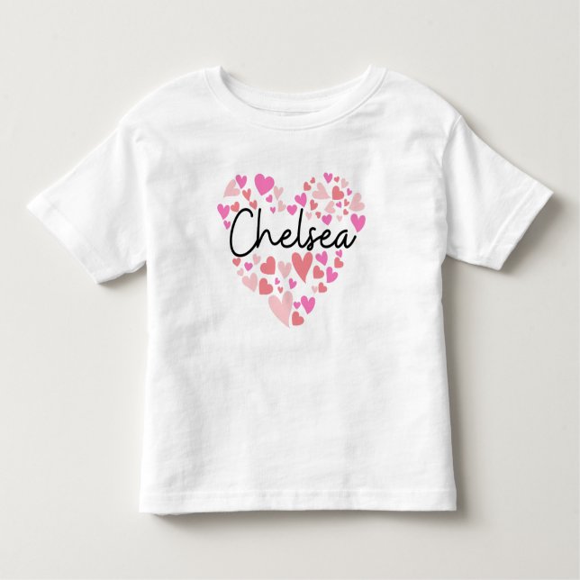 I Liebe Chelsea - Herz für Chelsea Kleinkind T-shirt (Vorderseite)