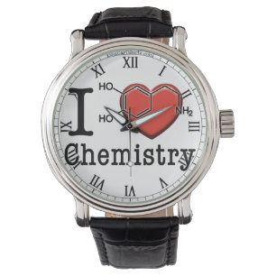 I Liebe Chemie Armbanduhr