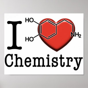 I Liebe Chemie Poster