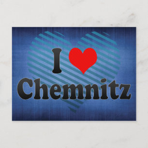 I Liebe Chemnitz, Deutschland Postkarte