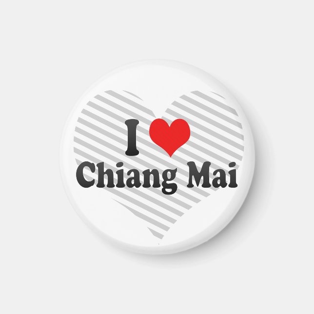 I Liebe Chiang Mai, Thailand Magnet (Vorne)