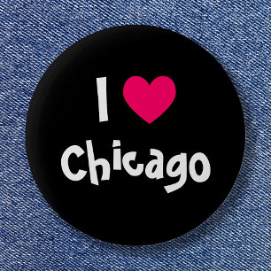 I Liebe Chicago Button