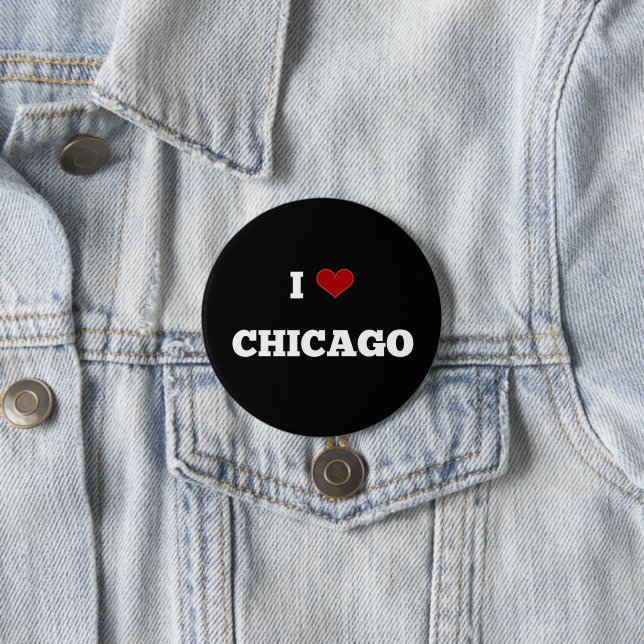 I Liebe Chicago Button (Beispiel)