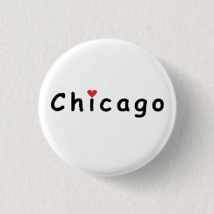 I Liebe Chicago Button