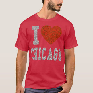 I Liebe Chicago Herzgeschenk oder Souvenir Illinoi T-Shirt